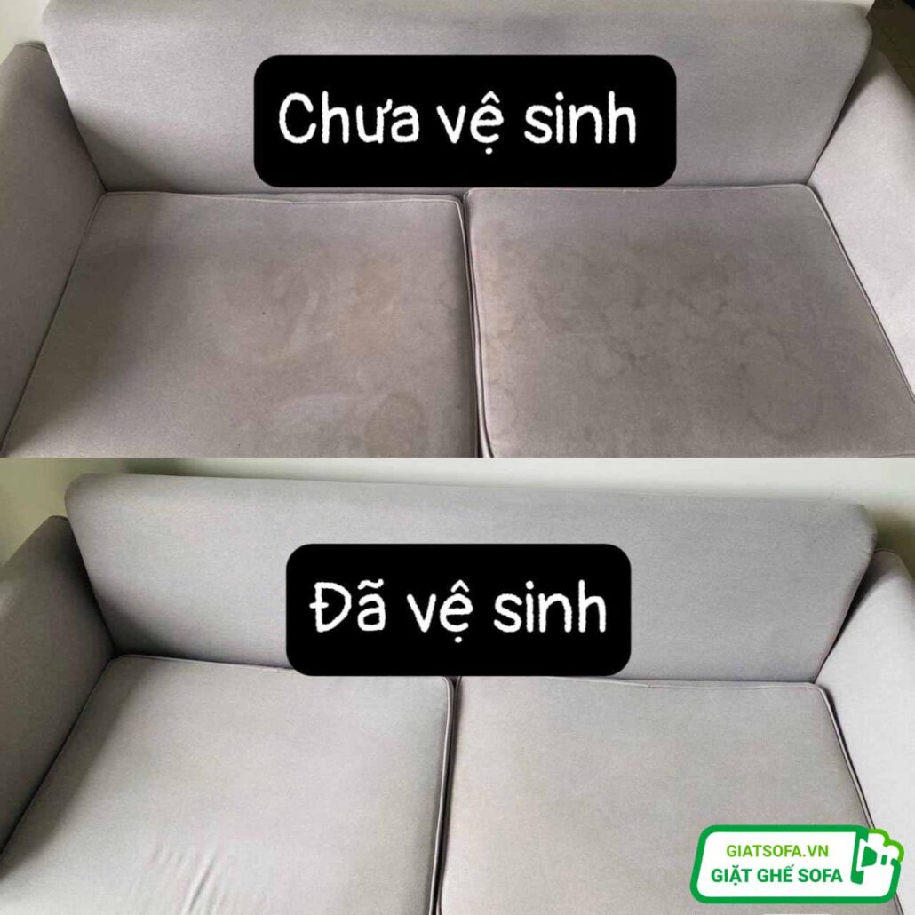 giặt ghế sofa nỉ tại nhà