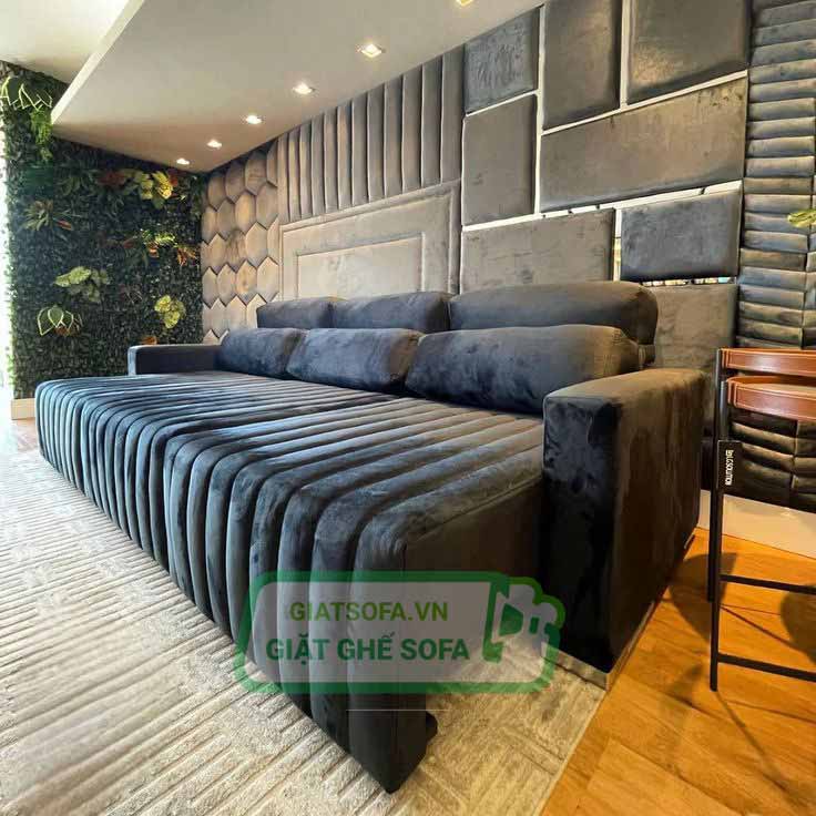 Quy trình giặt ghế sofa Thanh Trì