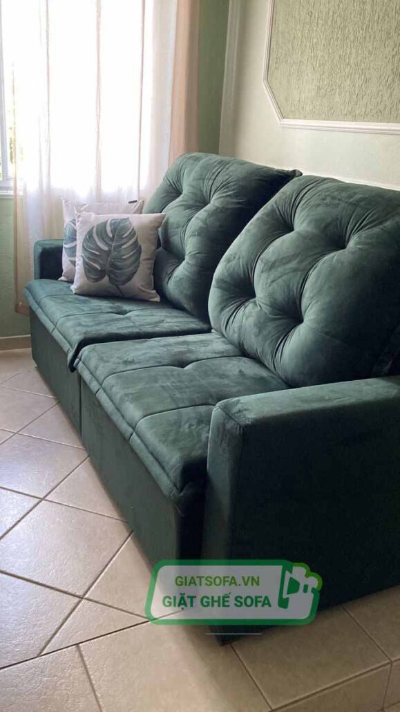 Thợ giặt ghế sofa tại nhà Sơn Tây