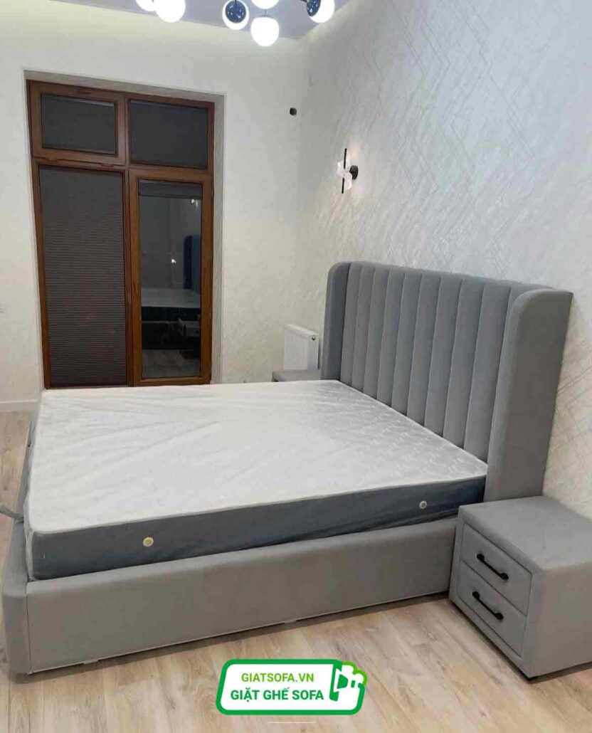 Quy trình làm sạch đệm tại nhà Đan Phượng