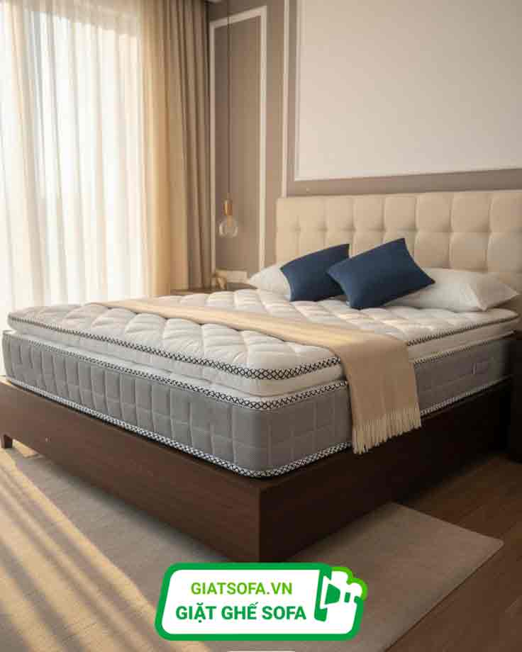 Trung Hiếu Clean nhận giặt đệm tại nhà