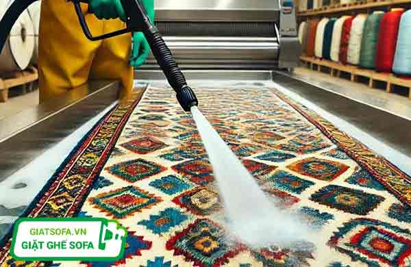 Cách giặt bằng ( Gội Thảm)