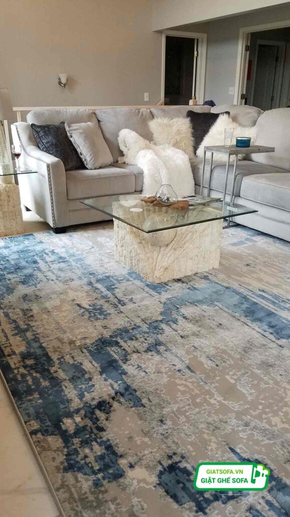 Dịch vụ giặt thảm tại nhà giá rẻ