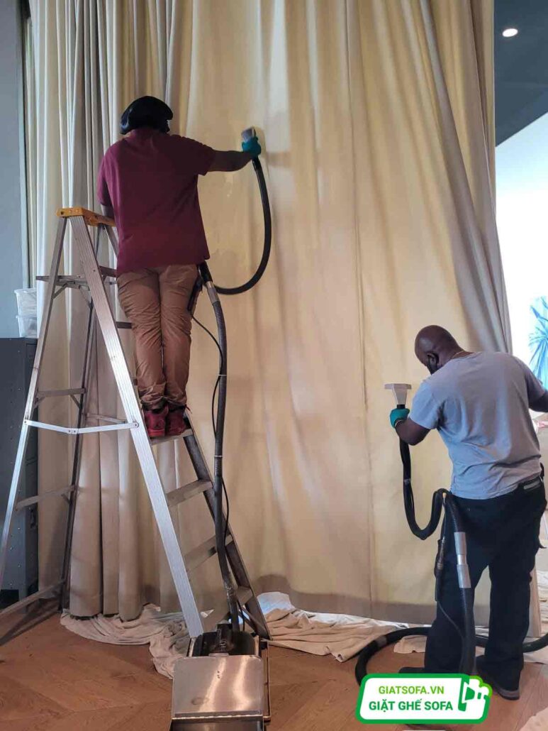 Giặt rèm Nam Từ Liêm giá rẻ