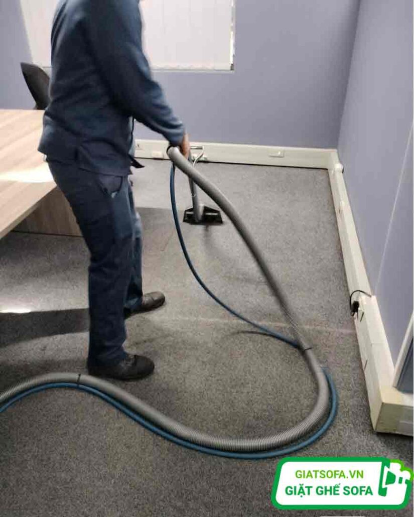 Minh Quân Clean nhận giặt thảm văn phòng Gia Lâm