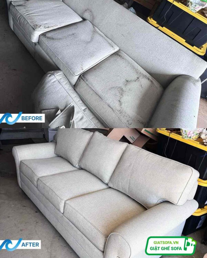 Quy trình vệ sinh ghế sofa