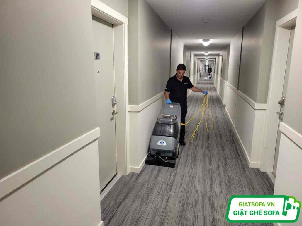 Trung Hiếu Clean đơn vị giặt thảm tại nhà