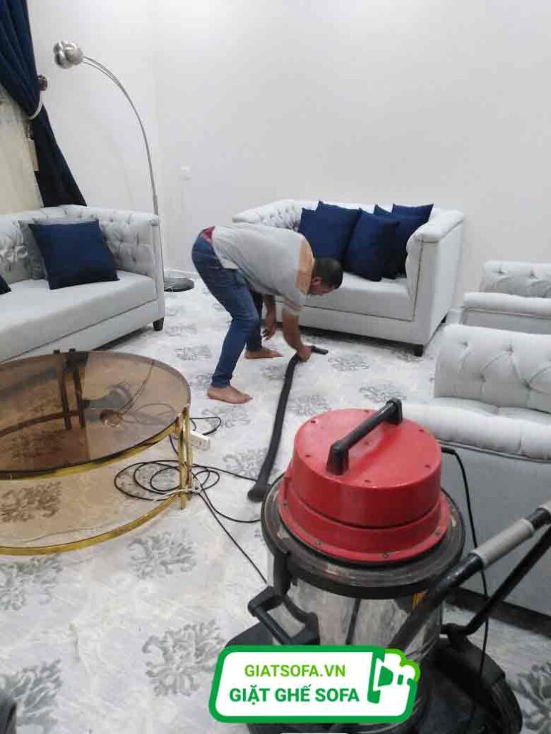 Thi công giặt thảm huyện Thạch Thất mất bao nhiêu thời gian