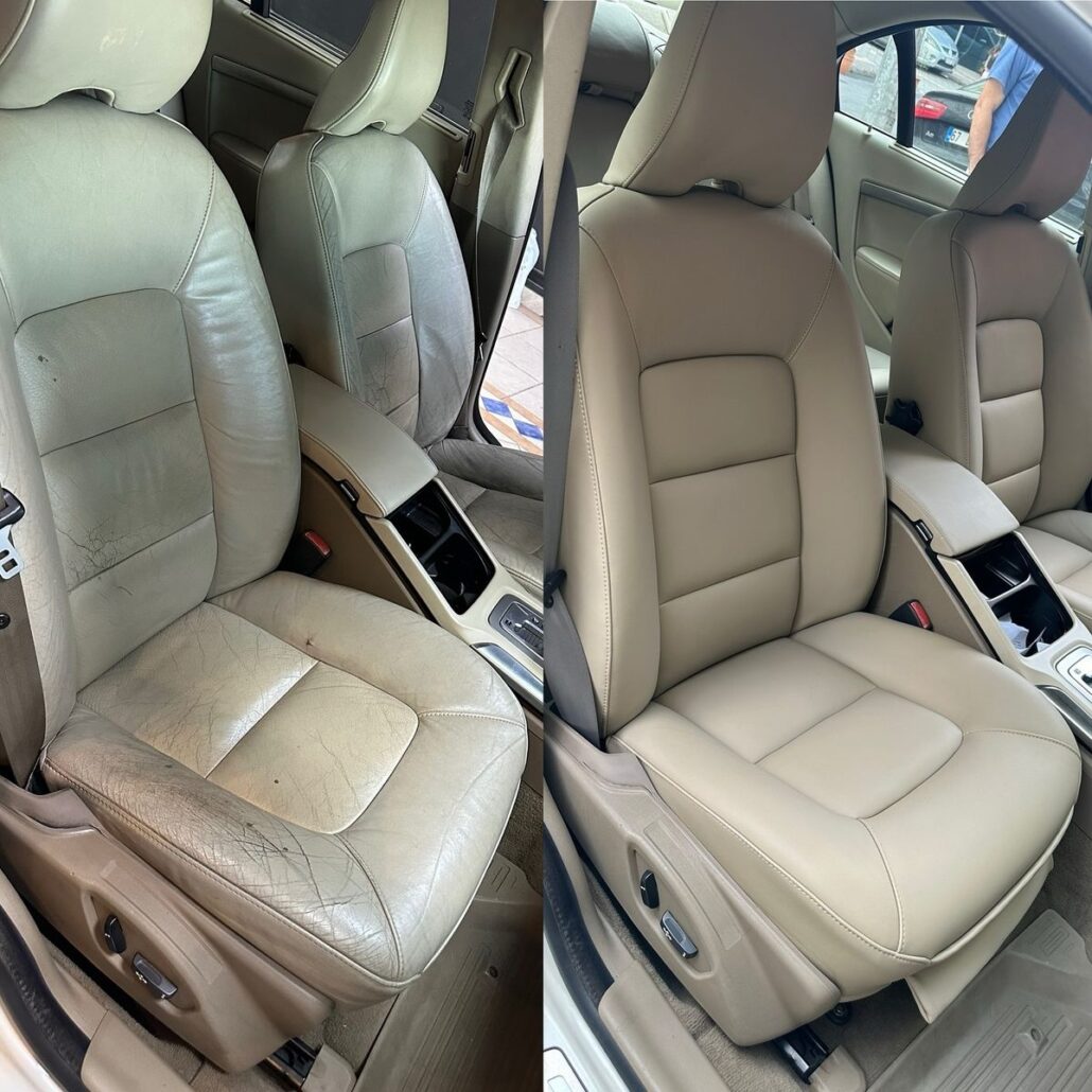 Nguyên nhân - cách xử lý ghế da ô tô bị mốc lâu ngày