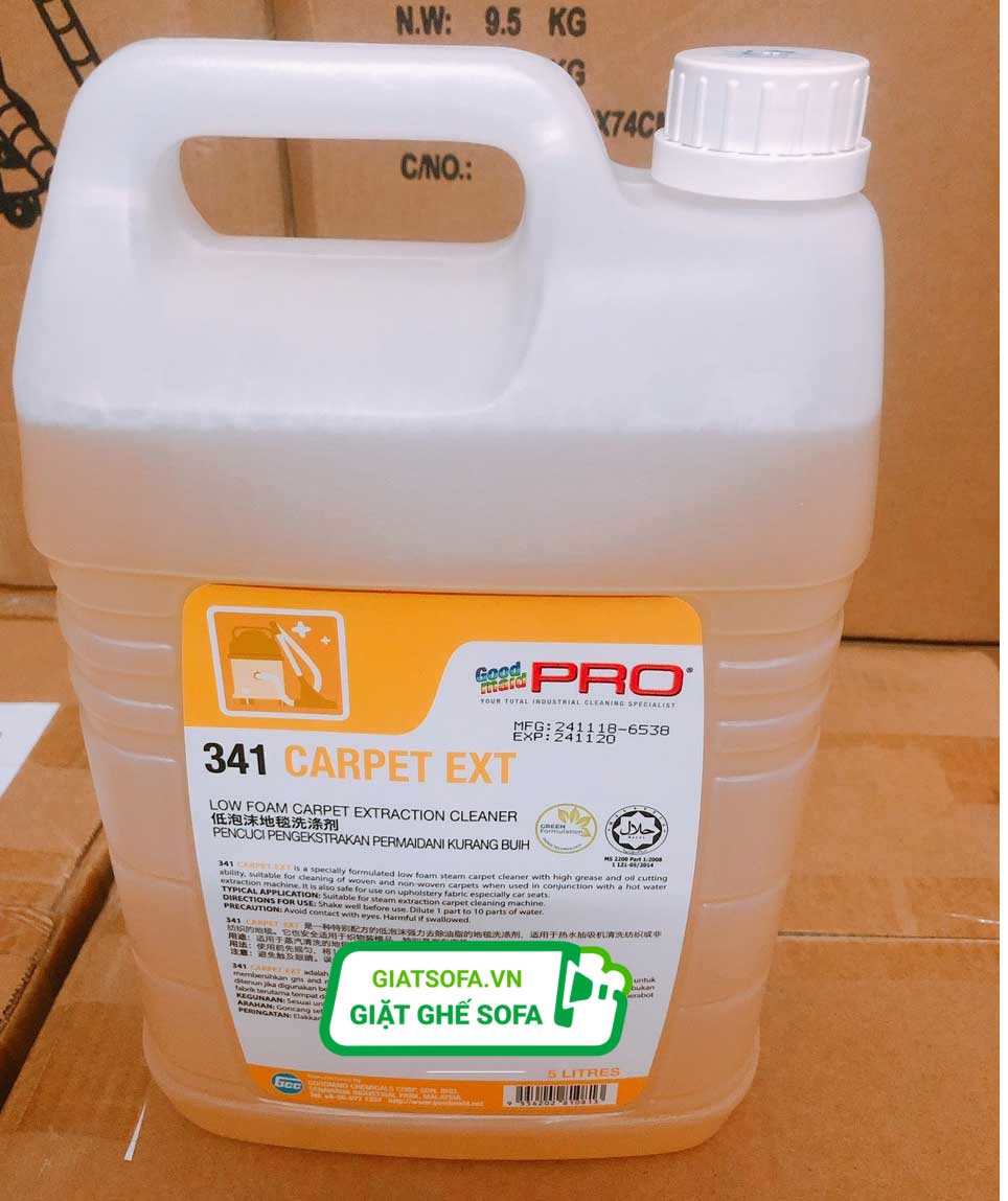 Dung Dịch Vệ Sinh Sofa Dung dịch vệ sinh sofa Goodmaid PRO GMP 341 CARPET EXT 5L