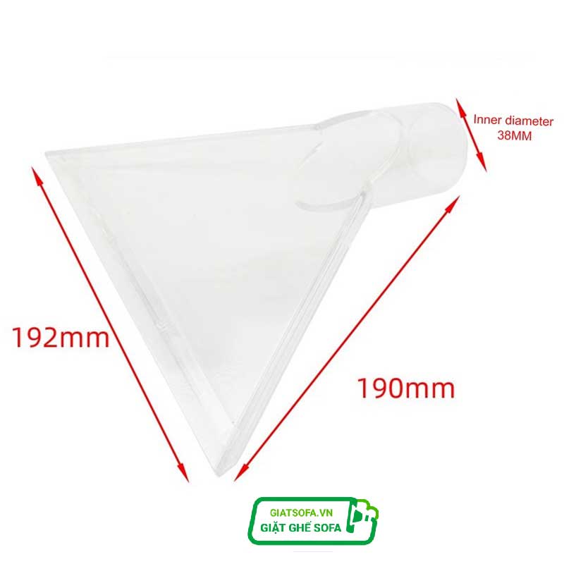 Đầu hút ghế SoFA (Mỏ Vịt nhựa 192mm)