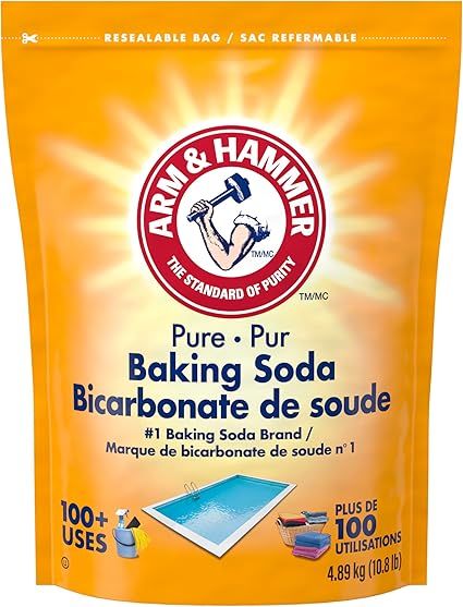 Cách tẩy vết dầu mỡ trên ghế da bằng baking soda