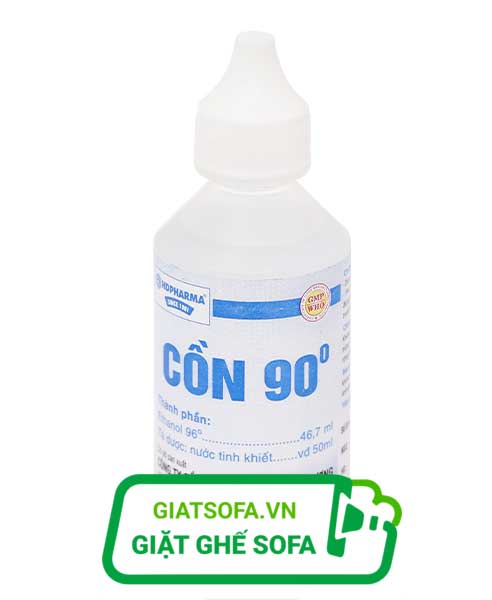 Dùng cồn để tẩy mực bút bi trên ghế Da