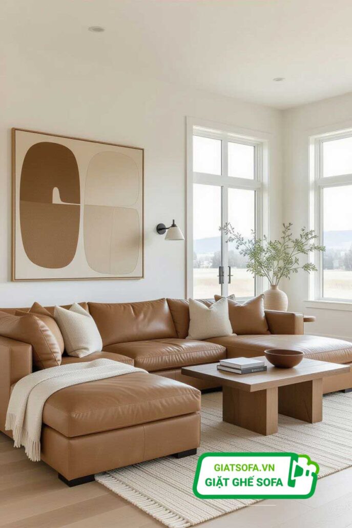 Quy trình vệ sinh sofa da định kỳ