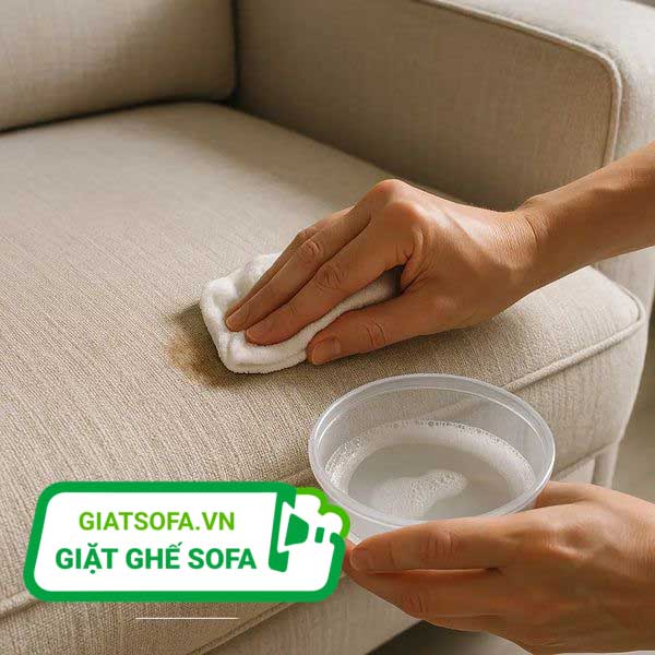 Những lưu ý khi tẩy vết máu trên sofa