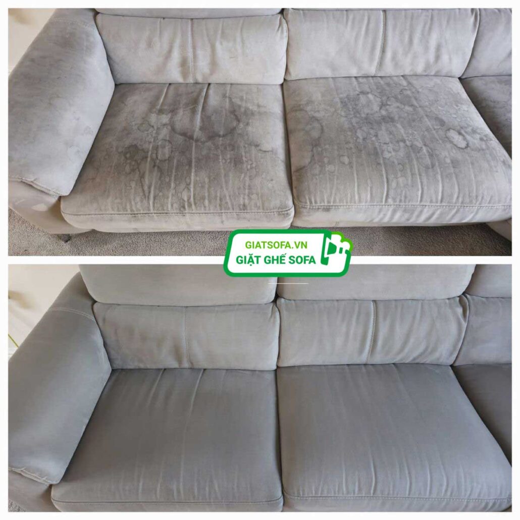giặt ghế sofa vải tại nhà Nha Trang